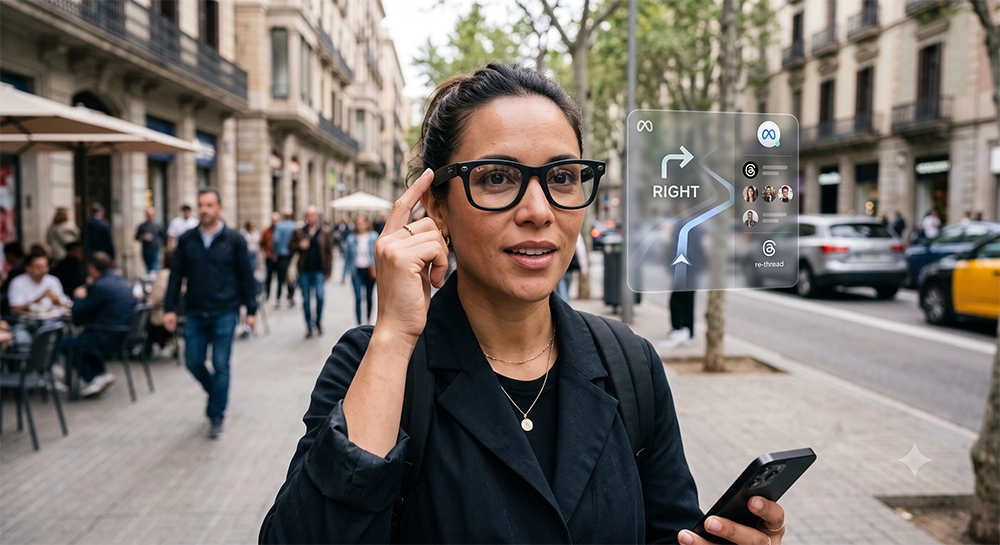 Gafas inteligentes Ray-Ban Meta con asistencia por Inteligencia Artificial