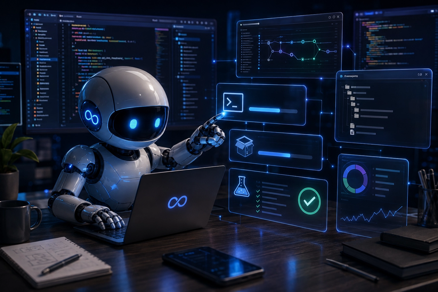 Muse Code, el agente de programación de Meta, trabajando sobre un repositorio